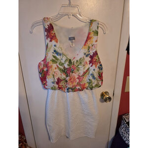 Vizio USA Floral Bodycon Dress Size Large